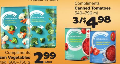 Compliments Canned Tomatoes