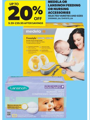 MEDELA OR LANSINOH FEEDING OR NURSING ACCESSORIES