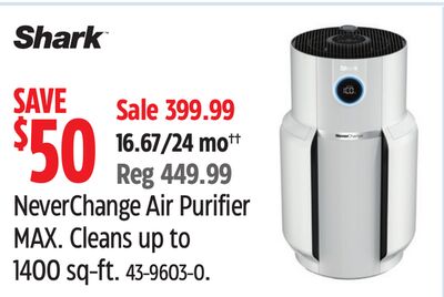 Shark NeverChange Air Purifier MAX.