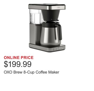 OXO Brew 8-Cup Coffee Maker