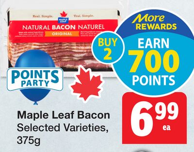 Maple Leaf Bacon