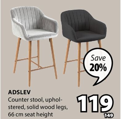 Adslev Counter stool