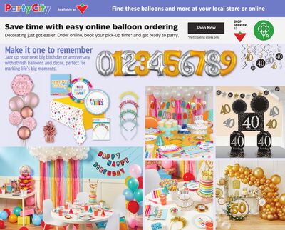 Party City - P81 - Birthday/Anniversary
