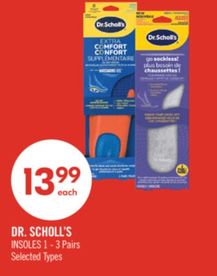 DR. SCHOLL'S INSOLES