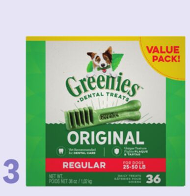 Greenies Original Regular Dental Dog Treats