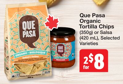 Que Pasa Organic Tortilla Chips