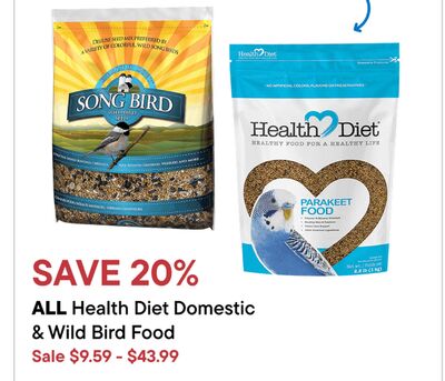 ALL Health Diet Domestic & Wild Bird Food
