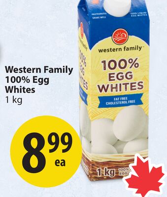 Western Family 100% Egg Whites
