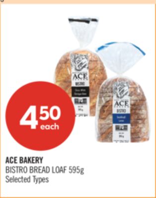 ACE BAKERY BISTRO BREAD LOAF