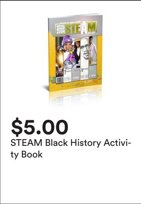 STEAM Black History Activity Book