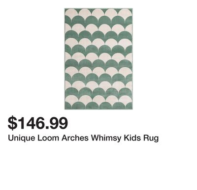 Unique Loom Arches Whimsy Kids Rug