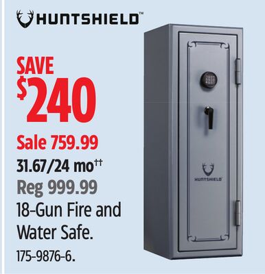 Huntshield 18-Gun Fire and Water Safe