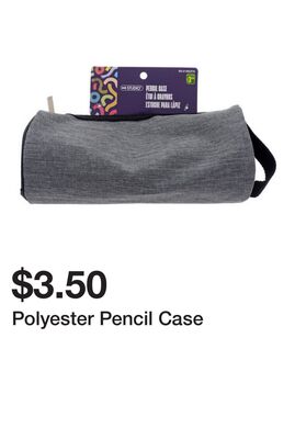 Polyester Pencil Case