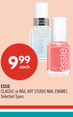 ESSIE CLASSIC or NAIL ART STUDIO NAIL ENAMEL