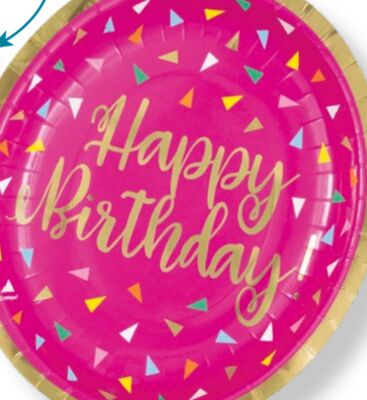 Balloon-Shaped Plates, 8-pk