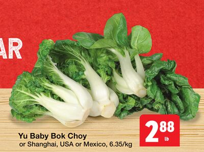 Yu Baby Bok Choy