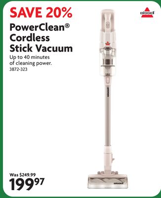 PowerClean® Cordless Stick Vacuum