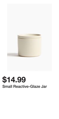 Small Reactive-Glaze Jar