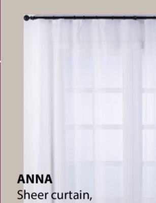 Anna Sheer curtain