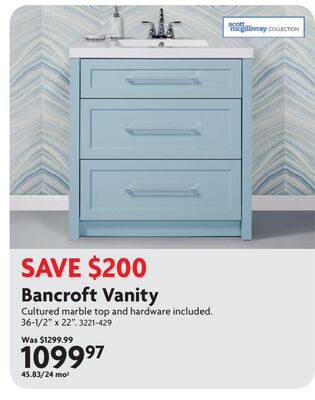 Bancroft Vanity