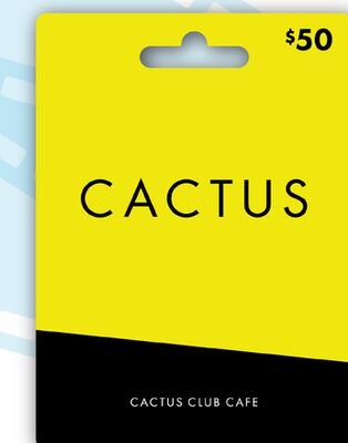 Cactus Gift card