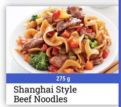 Shanghai Style Beef Noodles