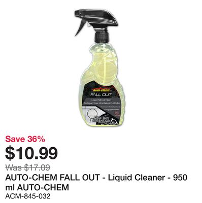 AUTO-CHEM FALL OUT - Liquid Cleaner - 950 ml