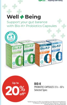 BIO-K PROBIOTIC CAPSULES