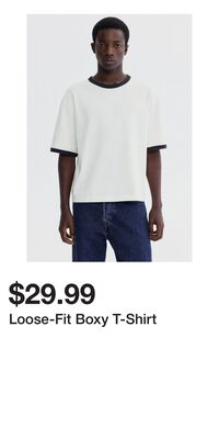 Loose-Fit Boxy T-Shirt