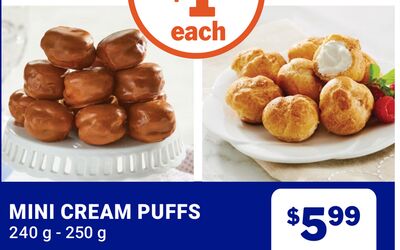 MINI CREAM PUFFS
