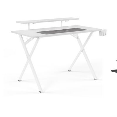 Staples Emerge Vizion Gaming Desk White
