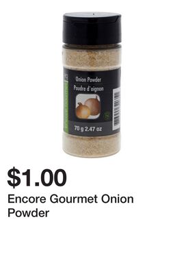 Encore Gourmet Onion Powder