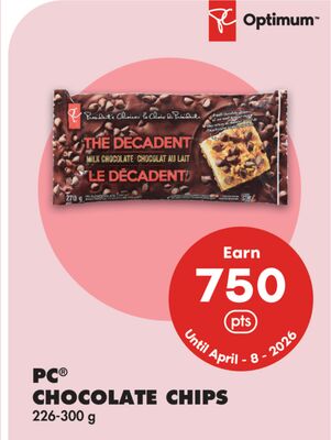 PC® CHOCOLATE CHIPS, 226-300 g