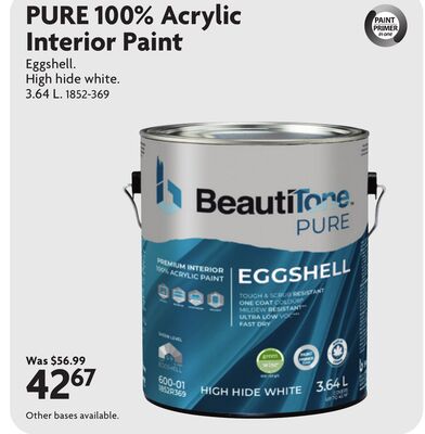 PURE 100% Acrylic Interior Paint