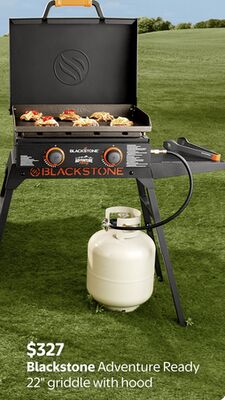 Blackstone Adventure Ready 22" griddle with hood