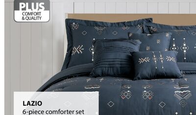 Lazio 6 piece comforter set