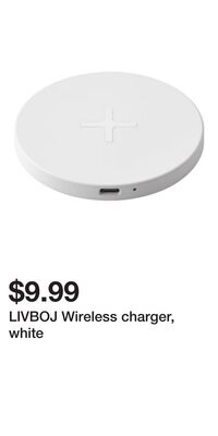 LIVBOJ Wireless charger, white