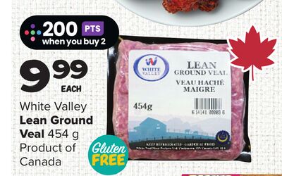 White Valley Lean Ground Veal