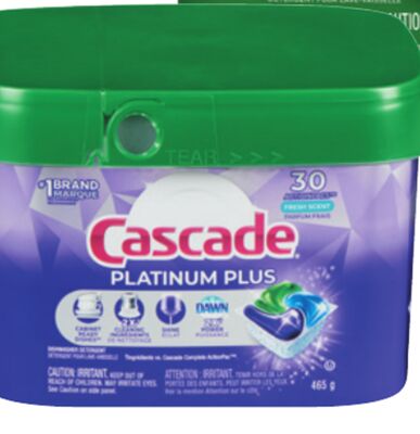 Cascade Dishwasher Tabs