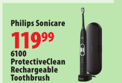 Philips Sonicare 6100 ProtectiveClean Rechargeable Toothbrush