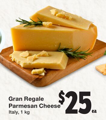 Gran Regale Parmesan Cheese