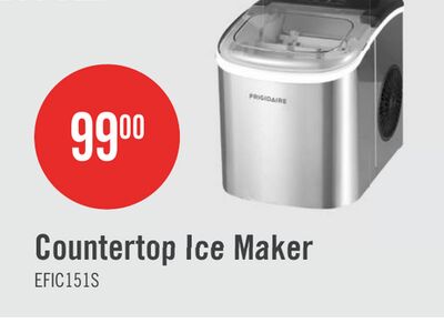 Frigidaire Countertop Ice Maker - Stainless Steel - EFIC151-SS