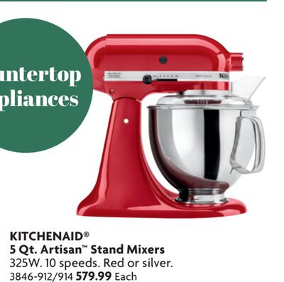5 Qt. Artisan™ Stand Mixers