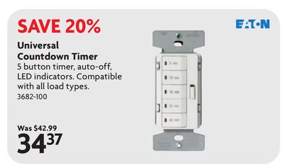 Universal Countdown Timer