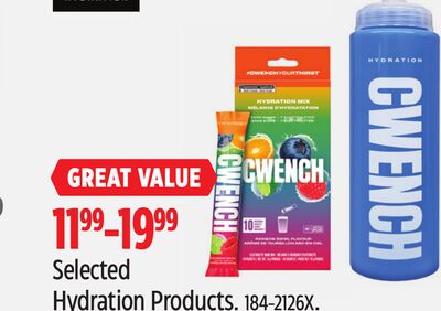 Selected Hydration Products