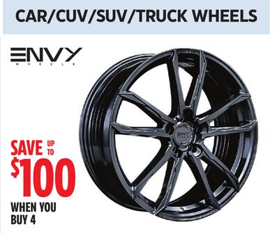 ENVY CAR/CUV/SUV/TRUCK WHEELS