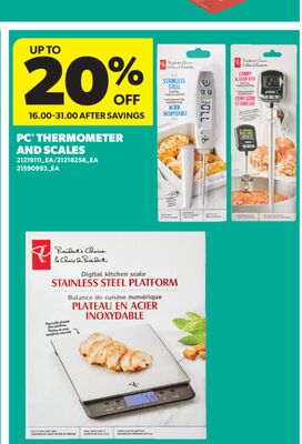 PC® THERMOMETER AND SCALES