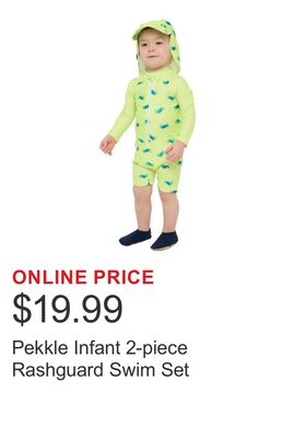 Pekkle Infant 2-piece Rashguard Swim Set