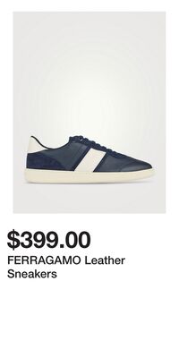 FERRAGAMO Leather Sneakers