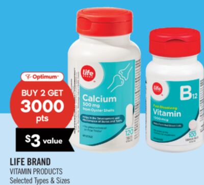 LIFE BRAND VITAMIN PRODUCTS